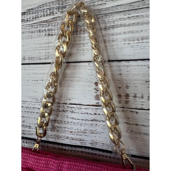 A NEW DAY PINK GOLD PURSE W/ RECYCLED MATERIAL - Picture 3 of 16